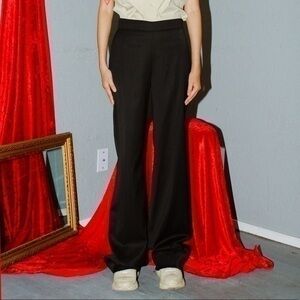Oscar de la Renta Wide Leg Tailored Pant